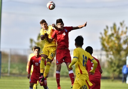 Naţionala under 17 a fost învinsă de Azerbaidjan, scor 1-0, în ultimul meci al grupei de calificare la Turul de Elită