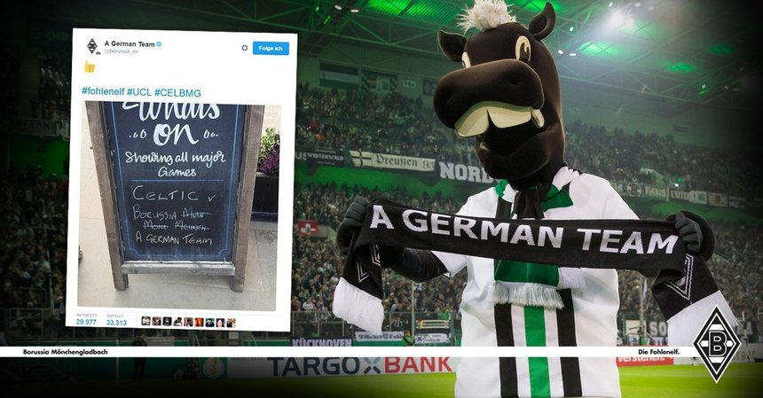 Borussia A German Team face furori în rândul fanilor lui "Gladbach"