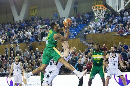 U BT Cluj, al treilea succes consecutiv în grupa G a FIBA Europe Cup la baschet masculin