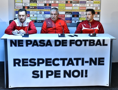 Protest al FC Voluntari faţă de arbitri: Ne pasă de fotbal, respectaţi-ne şi pe noi!