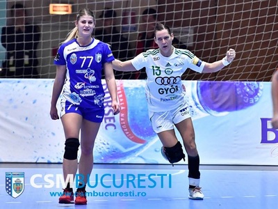 Deţinătoarea Ligii Campionilor la handbal feminin, CSM Bucureşti, a treia înfrângere consecutivă în grupa C