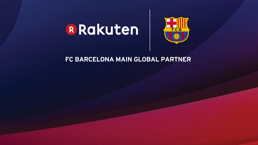 FC Barcelona a încheiat un contract de sponsorizare cu Rakuten: catalanii vor primi minimum 55 de milioane de euro pe an
