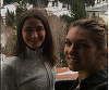 Simona Halep se antrenează cu Monica Niculescu la Poiana Braşov
