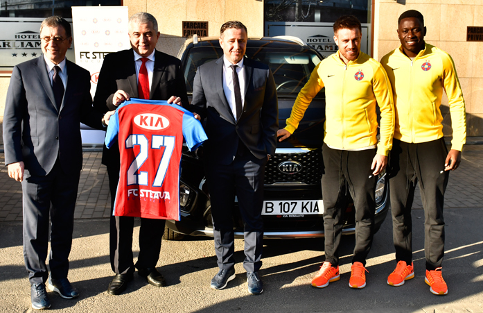 FC Steaua a încheiat un parteneriat cu Kia Romauto