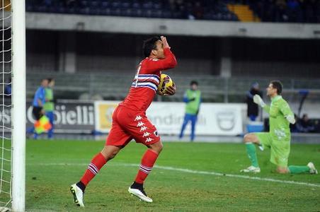 Sampdoria Genova a revenit de la 0-2 şi a învins-o pe Sassuolo, scor 3-2, în campionatul Italiei