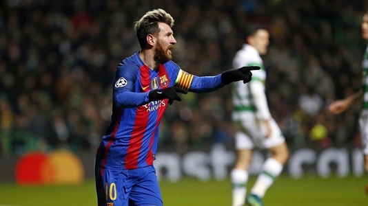 Messi a ajuns la cifra de 100 de goluri marcate pentru FC Barcelona în competiţiile internaţionale