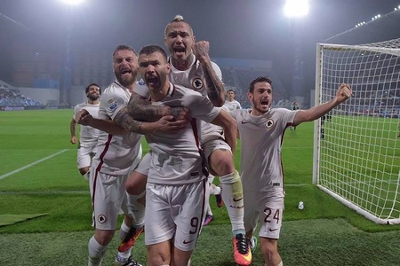 AS Roma a învins Viktoria Plzen, scor 4-1, şi s-a calificat în 16-imile Ligii Europa