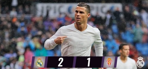 Real Madrid rămâne neînvinsă în La Liga: scor 2-1 cu Sporting Gijon