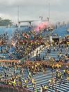 Derbiul oraşului Montevideo, Penarol - Nacional, anulat din cauza incidentelor provocate de suporteri