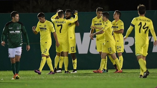 Victorie pentru Villarreal în prima manşă a 16-imilor Cupei Spaniei, scor 3-0 cu Toledo