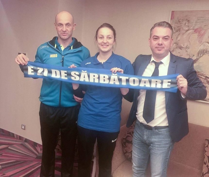 Handbalista Eliza Buceschi a semnat cu Dunărea Brăila, înaintea plecării la CE din Suedia