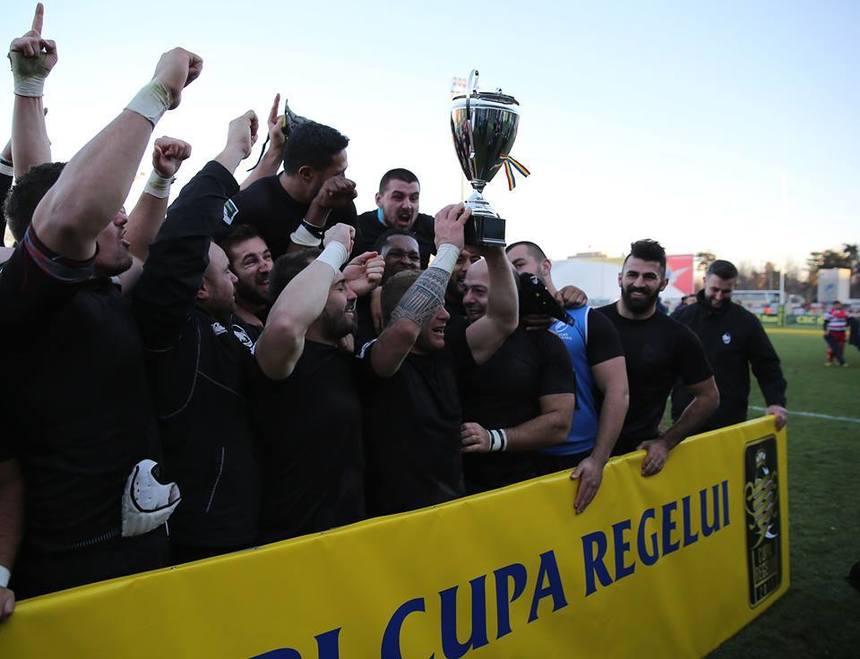 CSM Ştiinţa Baia Mare a câştigat Cupa Regelui la rugby