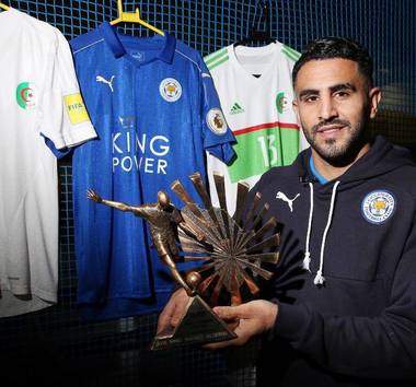 Algerianul Riyad Mahrez a fost desemnat de BBC jucătorul african al anului