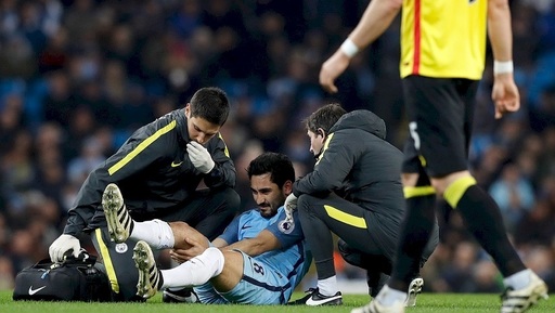 Ilkay Gundogan, accidentat la genunchi, nu va mai evolua în acest sezon