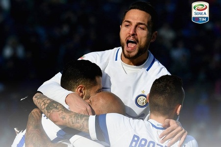 Inter Milano a învins în deplasare Sassuolo, scor 1-0, în Serie A