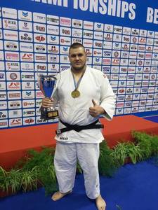 Judoka Daniel Natea, medaliat cu bronz la Campionatul European al cluburilor, de la Belgrad