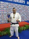 Judoka Daniel Natea, medaliat cu bronz la Campionatul European al cluburilor, de la Belgrad