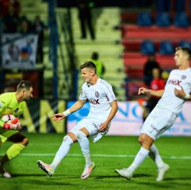 Fundaşul Răzvan Horj (CFR Cluj) a fost implicat într-un accident rutier