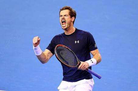 Andy Murray, numărul 1 mondial, învins de David Goffin în semifinalele turneului demonstrativ de la Abu Dhabi