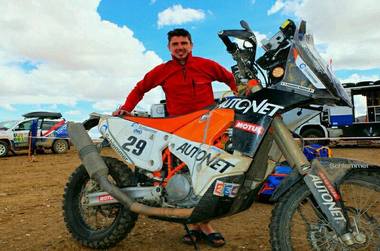 Emanuel Gyenes, locul 20 în etapa a XI-a a Raliului Dakar