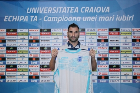 CS Universitatea Craiova l-a achiziţionat pe portarul portughez Pedro Mingote