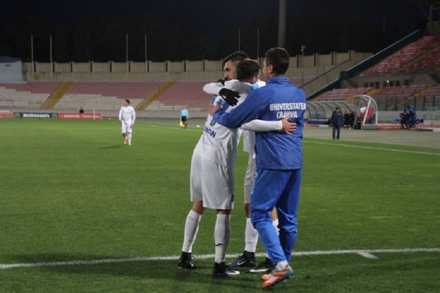 CSU Craiova a învins St. Gallen, scor 2-1, într-un meci amical