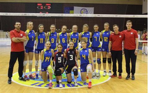 Naţionala de volei feminin under 18 a României s-a calificat la turneul final al CE 2017