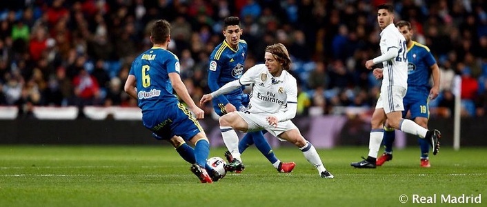 Real Madrid a înregistrat a doua înfrângere consecutivă după seria de 40 de jocuri fără eşec, scor 1-2 cu Celta Vigo