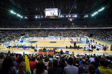 Lucrări în valoare de 16 milioane de lei pentru extinderea capacităţii Sălii Polivalente din Cluj, la 10.000 de locuri, în vederea Eurobasket2017
