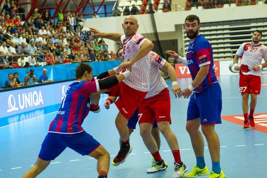 Dinamo Bucureşti, două înfrângeri la un turneu amical de handbal masculin în Franţa