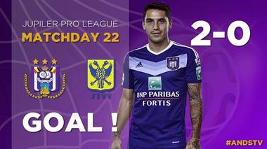 Nicolae Stanciu a marcat un gol în meciul Anderlecht Bruxelles - Saint Trond, scor 3-1, în campionatul Belgiei