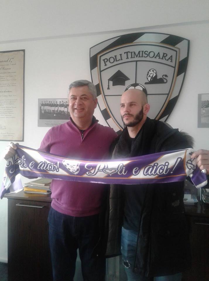 Fucek (Vikingur) a semnat un contract cu Poli Timişoara