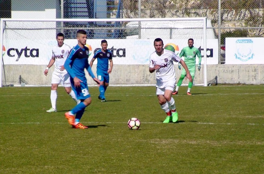 CFR Cluj a obţinut a patra victorie consecutivă în cantonamentul din Cipru, scor 2-1 cu Arka Gdynia