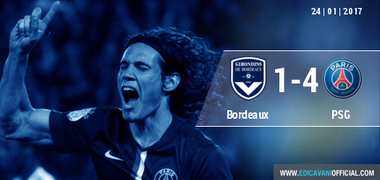 Paris Saint-Germain a învins Girondins Bordeaux, scor 4-1, şi s-a calificat în finala Cupei Ligii Franţei