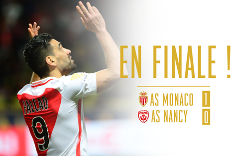 AS Monaco a învins AS Nancy, scor 1-0, şi s-a calificat în finala Cupei Ligii Franţei