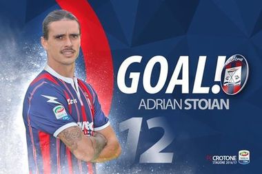 Adrian Stoian a marcat un gol şi a scos un penalti în partida FC Crotone - Empoli, scor 4-1, din campionatul Italiei