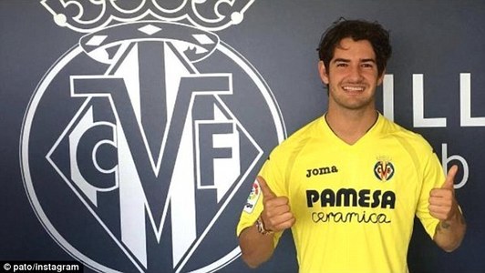 Villarreal l-a transferat pentru 18 milioane de euro pe Alexandre Pato la Tianjin Quanjian
