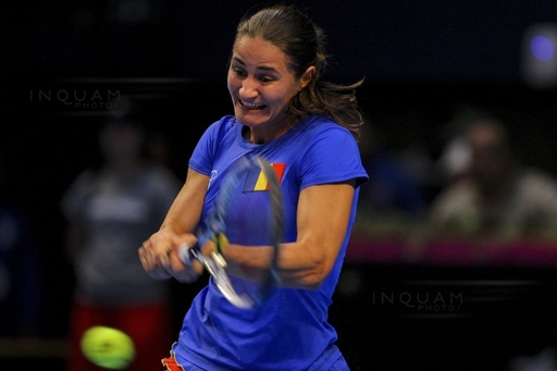 Monica Niculescu pierde meciul cu Flipkens; România-Belgia, scor 0-1, în FedCup. FOTO