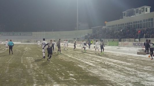 CS Universitatea Craiova a fost învinsă de FC Botoşani, scor 1-0, în Liga I