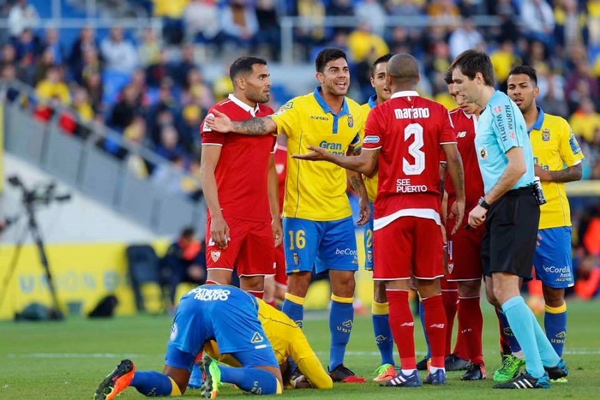 Las Palmas a înregistrat prima înfrângere pe teren propriu în actuala ediţie a La Liga, scor 0-1 cu FC Sevilla