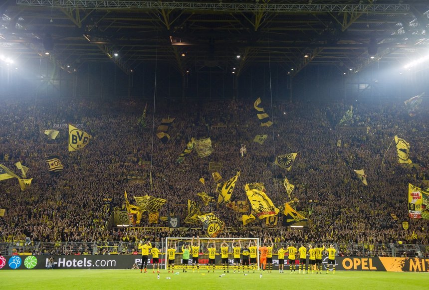 Asociaţii germane vor ca Peluza Sud a stadionului Borussiei Dortmund să fie plină de copii la meciul cu Wolfsburg