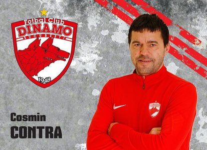 Antrenorul Cosmin Contra a debutat cu o victorie la Dinamo Bucureşti, scor 1-0, cu FC Botoşani