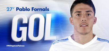 Las Palmas a fost învinsă de Malaga, scor 2-1, şi a suferit al treilea eşec consecutiv în Primera Division