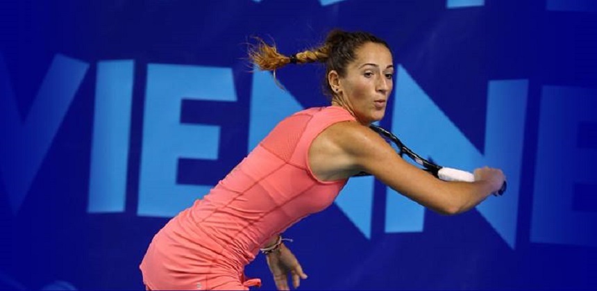 Alexandra Cadanţu a fost eliminată în sferturi la dublu, la turneul de la Budapesta