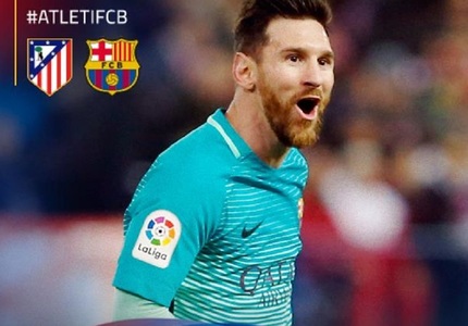 La Liga: FC Barcelona a învins în deplasare Atletico Madrid, scor 2-1. Messi a marcat în minutul 86