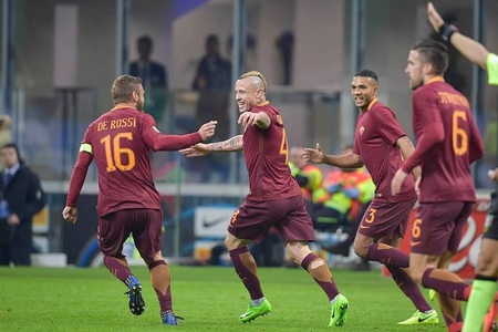 AS Roma a învins cu 3-1 Inter Milano, în Serie A