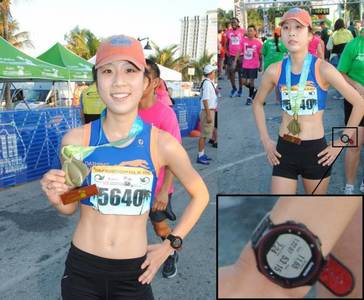 O alergătoare, dată de gol de ceas că a trişat la semimaratonul de la Fort Lauderdale