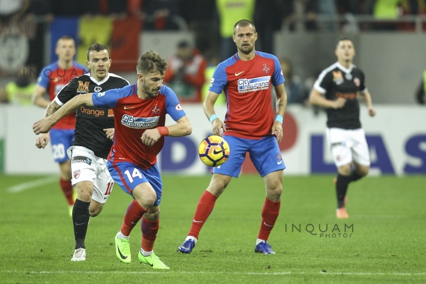 Dinamo a învins Steaua, scor 7-2, la general, şi s-a calificat în finala Cupei Ligii. FOTO