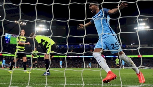 Manchester City s-a calificat în sferturile Cupei Angliei, după 5-1 cu Huddersfield Town