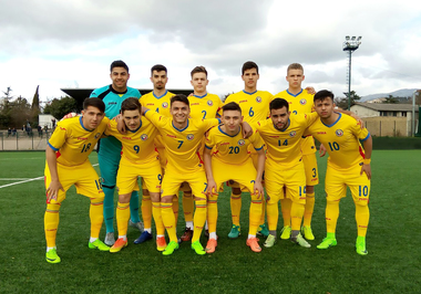 Naţionala under-18 a României a fost învinsă de Albania, scor 2-0, în finala turneului Roma Caput Mundi